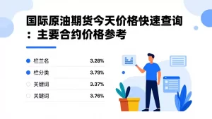 国际原油期货今天价格快速查询：主要合约价格参考