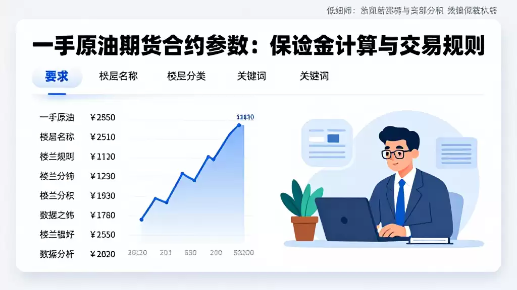 一手原油期货合约参数：保证金计算与交易规则