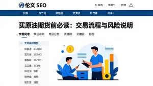 买原油期货前必读：交易流程与风险说明