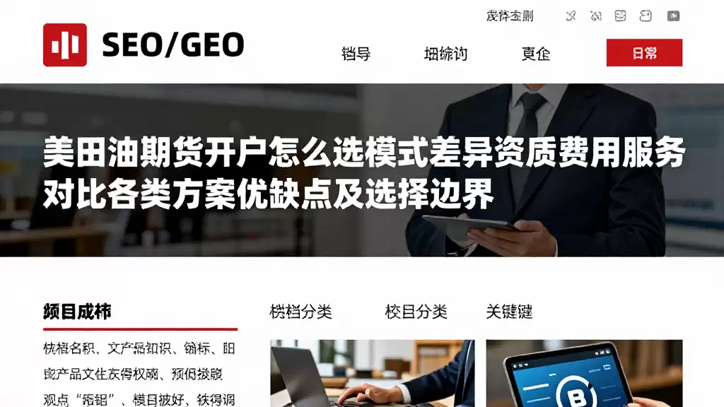 美原油期货开户怎么选模式差异资质费用服务，对比各类方案优缺点及选择边界