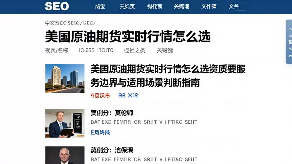 美国原油期货实时行情怎么选资质费用服务边界与适用场景判断指南