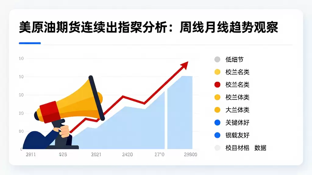 美原油期货连续走势图分析：周线月线趋势观察