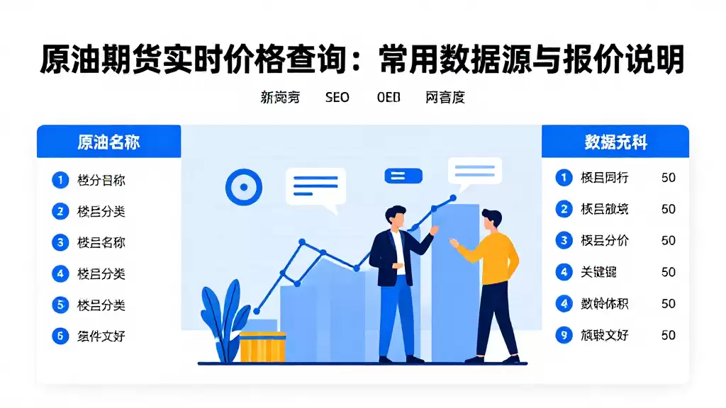 原油期货实时价格查询:常用数据源与报价说明