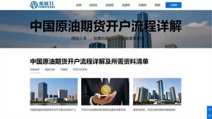 中国原油期货开户流程详解及所需资料清单不同办理渠道差异与适用场景说明