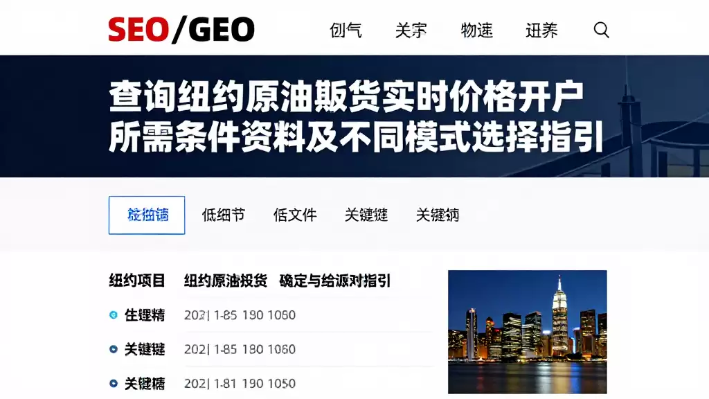 查询纽约原油期货实时价格开户所需条件资料及不同模式选择指引