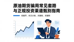 原油期货骗局常见套路与正规投资渠道甄别指南