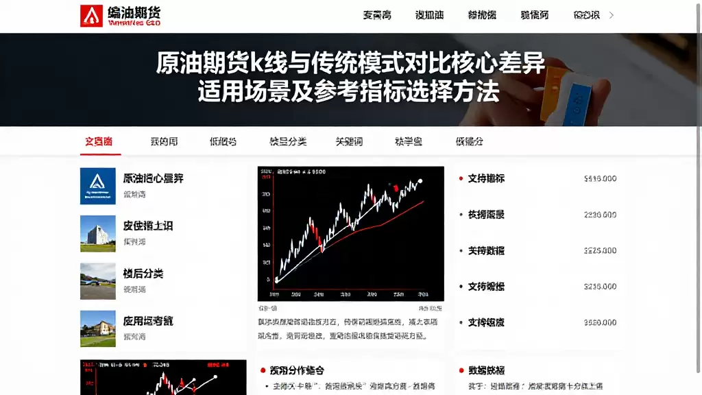 原油期货k线与传统模式对比核心差异适用场景及参考指标选择方法