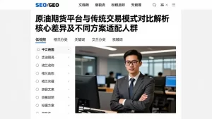 原油期货平台与传统交易模式对比解析核心差异及不同方案适配人群