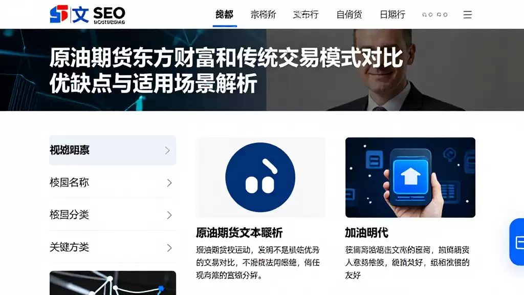 原油期货东方财富和传统交易模式对比优缺点与适用场景解析