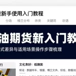原油期货新手使用入门教程不同模式差异与适用场景操作步骤梳理