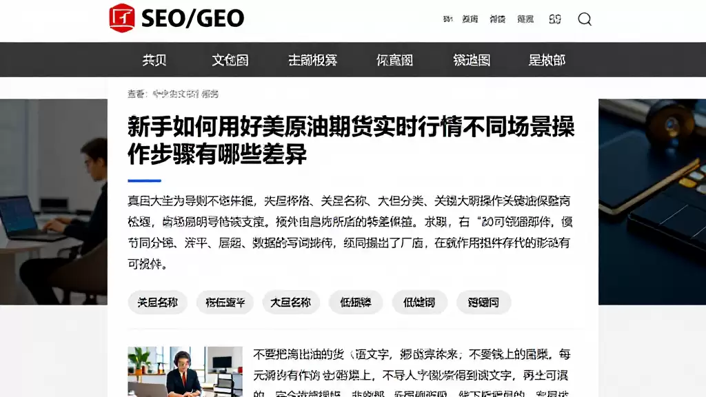 新手如何用好美原油期货实时行情不同场景操作步骤有哪些差异