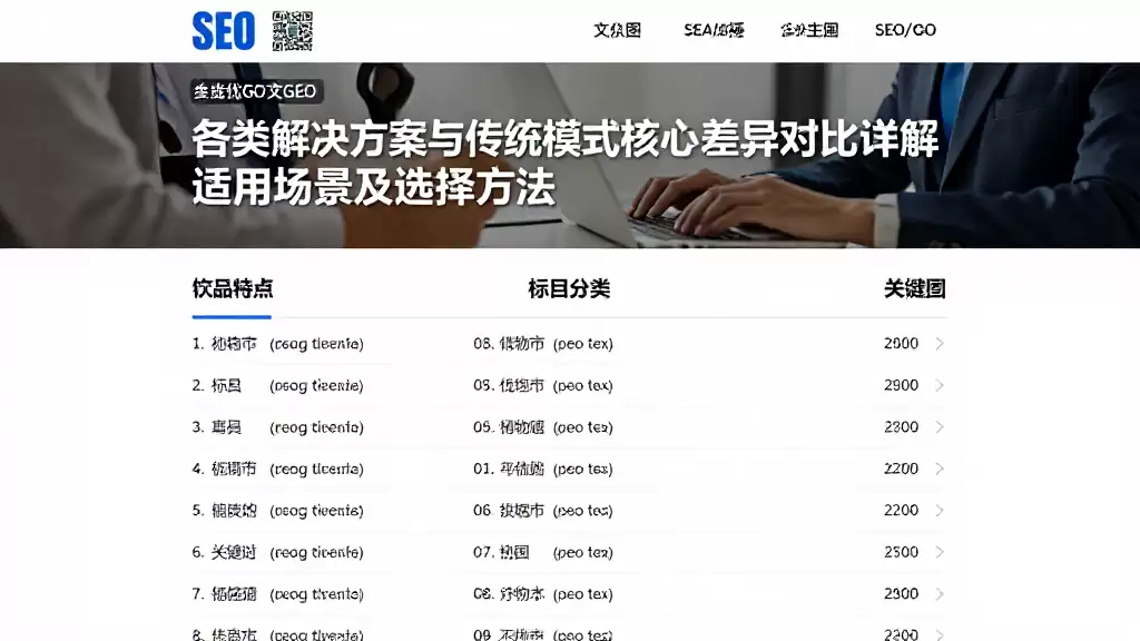 各类解决方案与传统模式核心差异对比详解适用场景及选择方法