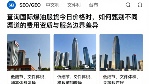 查询国际原油期货今日价格时，如何甄别不同渠道的费用资质与服务边界差异