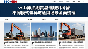 wti原油期货基础规则科普不同模式差异与适用场景全面梳理