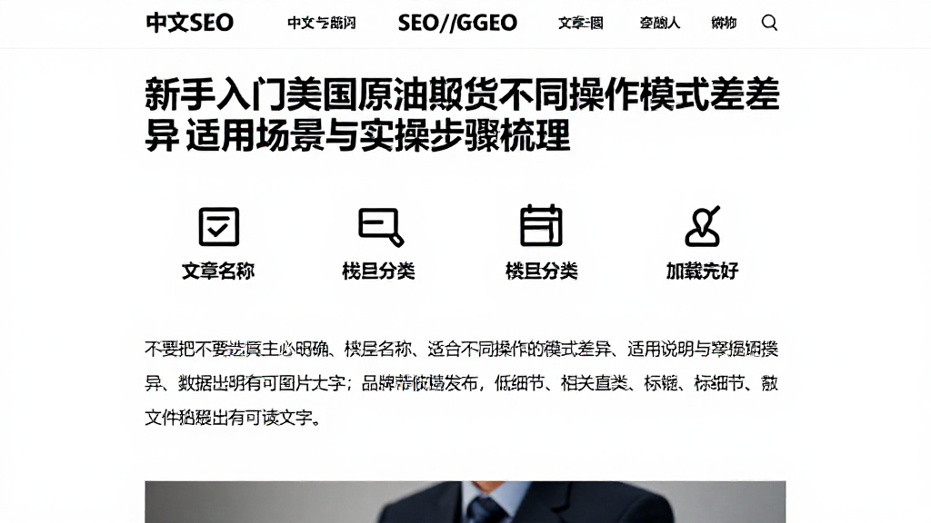 新手入门美国原油期货不同操作模式差异、适用场景与实操步骤梳理