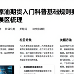 纽交所原油期货入门科普基础规则要点与常见操作误区梳理