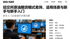 纽交所原油期货模式差异、适用场景与新手入门必备操作步骤详解