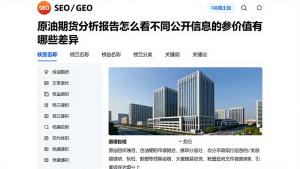 原油期货分析报告怎么看不同公开信息的参考价值有哪些差异