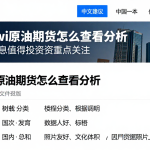 美国wti原油期货怎么查看分析哪些公开信息值得投资者重点关注