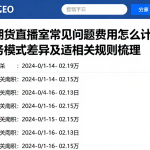 国际期货直播室常见问题费用怎么计算不同服务模式差异及适相关规则梳理