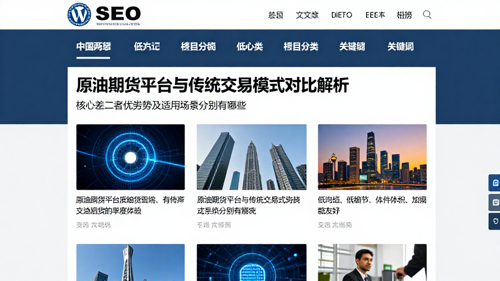 原油期货平台与传统交易模式对比解析核心差二者优劣势及适用场景分别有哪些