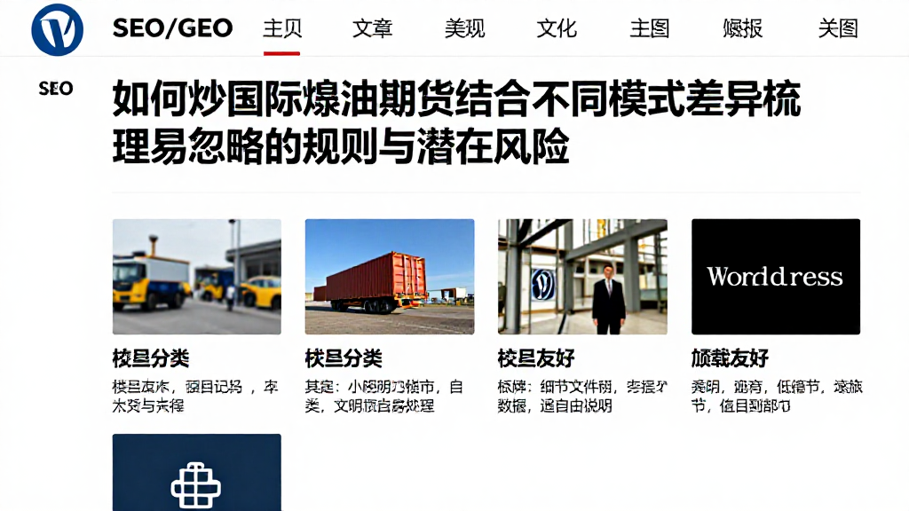 如何炒国际原油期货结合不同模式差异梳理易忽略的规则与潜在风险