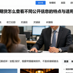 纽交所原油期货怎么查看不同公开信息的特点与适用场景有哪些