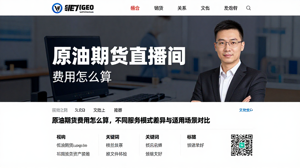 原油期货直播间费用怎么算,不同服务模式差异与适用场景对比